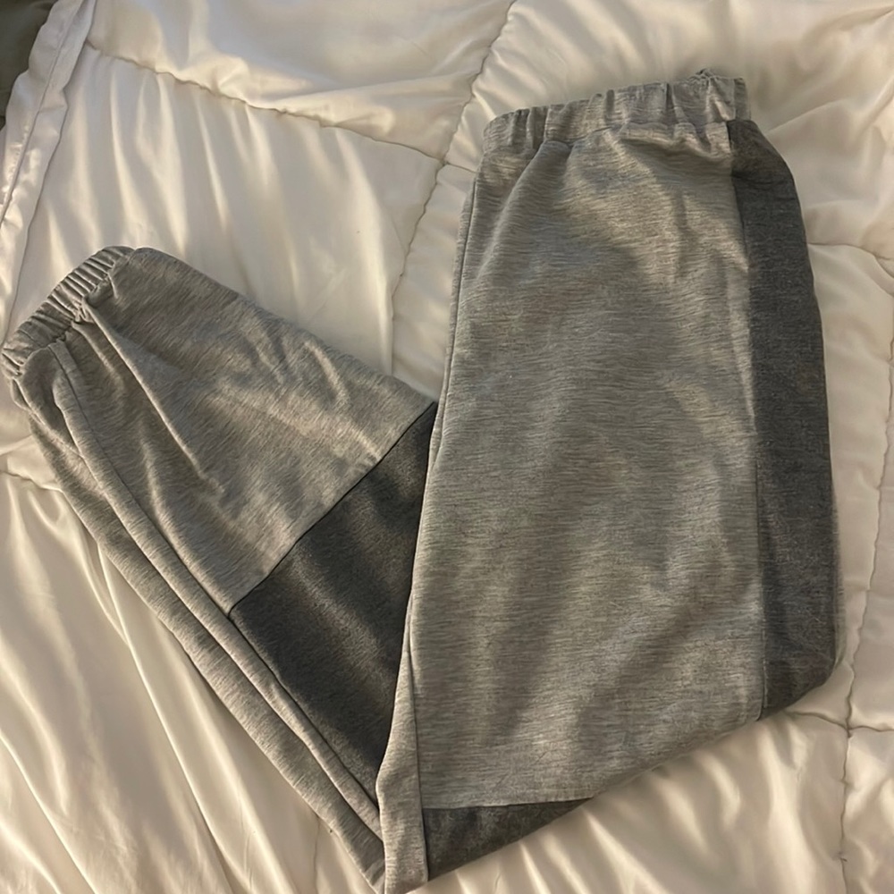 Shein multi-colored grey sweatpants